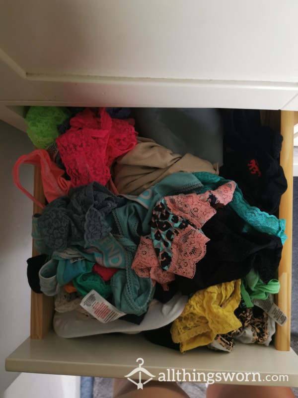 Lucky Dip In My Panty Drawer 🤭🤭