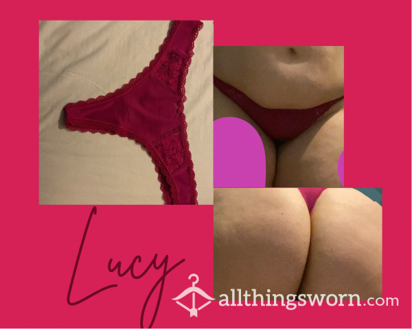 “Lucy” Hot Pink Thong
