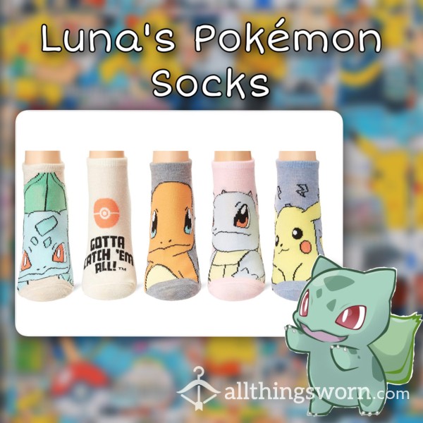 Luna’s Poke-a-mon Socks