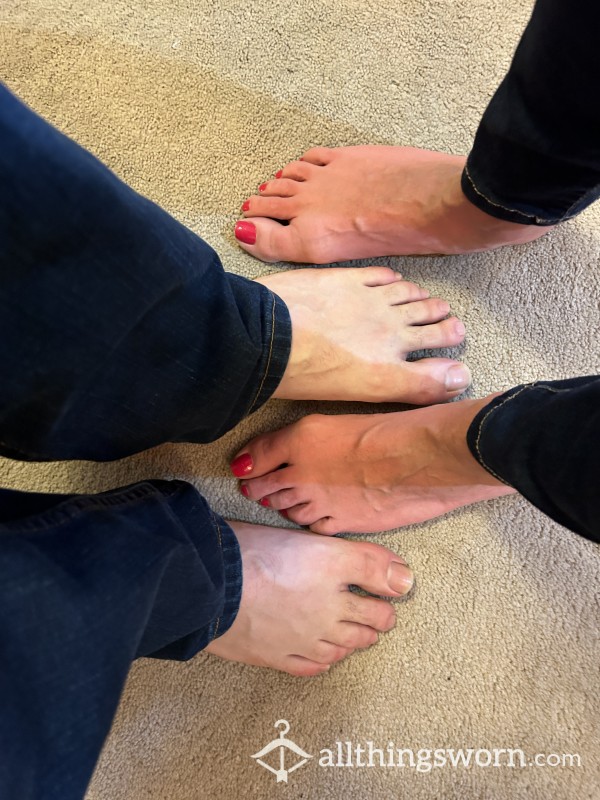Married Couple Feet Photos