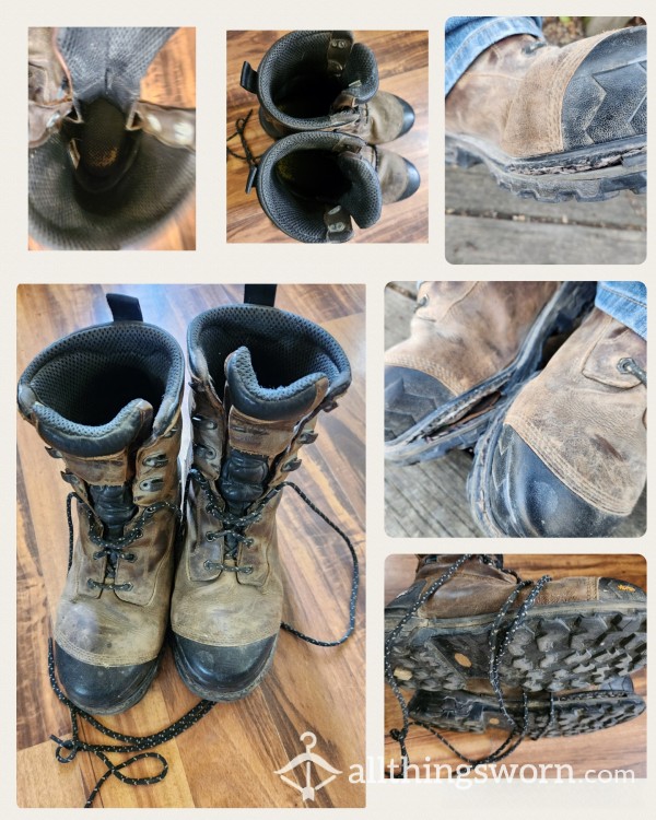 Men's Old, Nasty, Rank Workboots - Timberland Pro - Size 10 - Alpha Boots - US Shipping Included