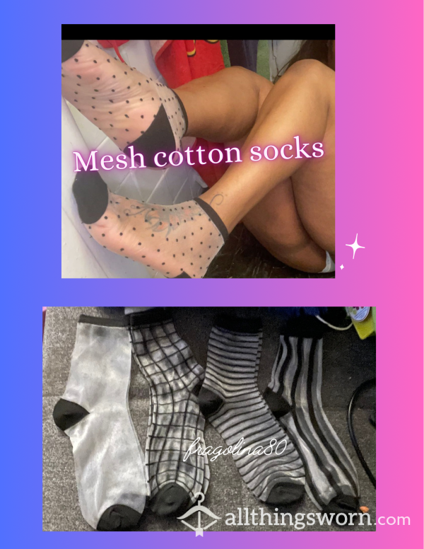 Mesh Cotton Socks