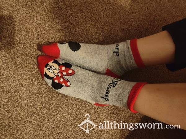 Mickey Grey Socks