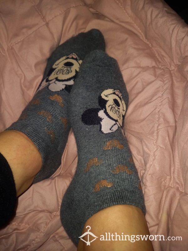 Minnie Mouse Ankle Socks