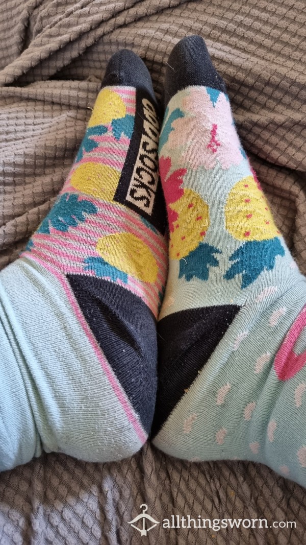 Mismatched Colourful Socks
