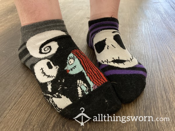 Mismatched Jack/sally Socks