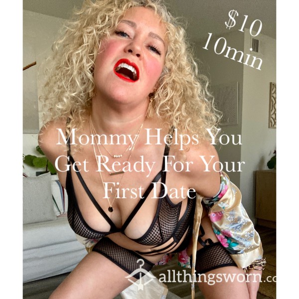⚠️TW! Mommy Gets You Ready For Your First Date