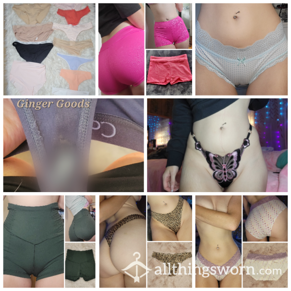 Monthly Panty / Thong Wear Subscription - 1 More Spot Available