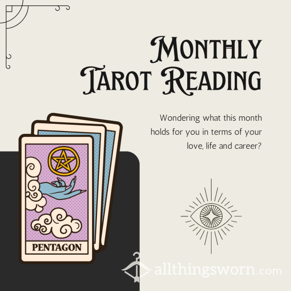Monthly Tarot Reading