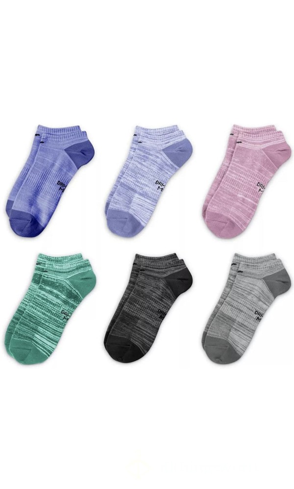 Multi Color Nike Low Cut Sweaty Socks 🧦🧦🤗