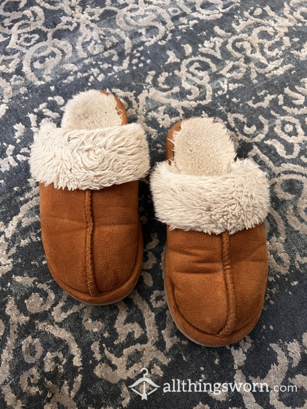 My Favorite Fluffy Slippers