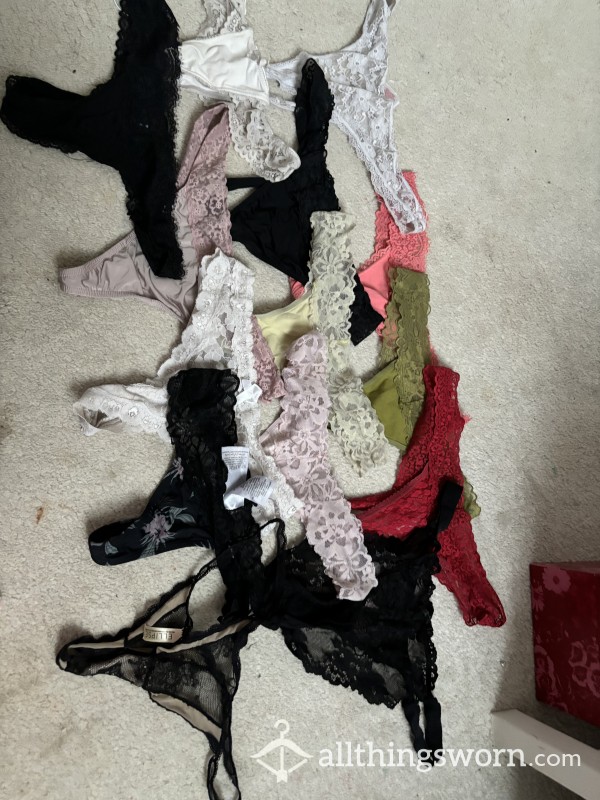My Lacey Pantie Collection