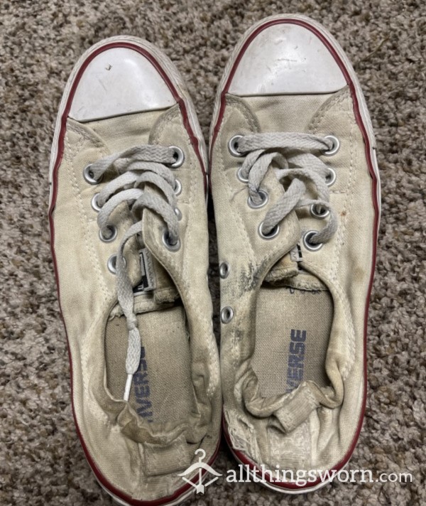 My Old White Converse