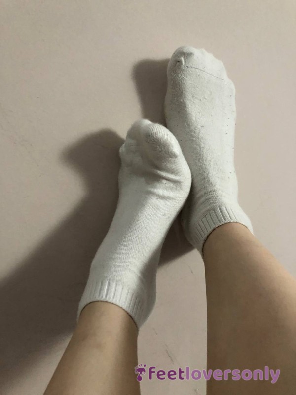 My Socked Feet On The Wall ❤️