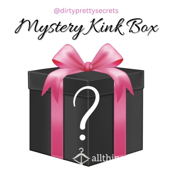 Mystery Kink/ Fetish Box Filled With 5 Dirty, Pretty Secrets 💞🩷💞