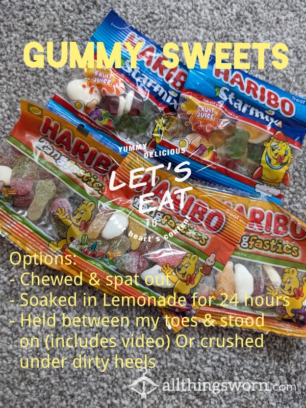 Naughty Gummies! So Many Ways To Taste Me! 👅🍬