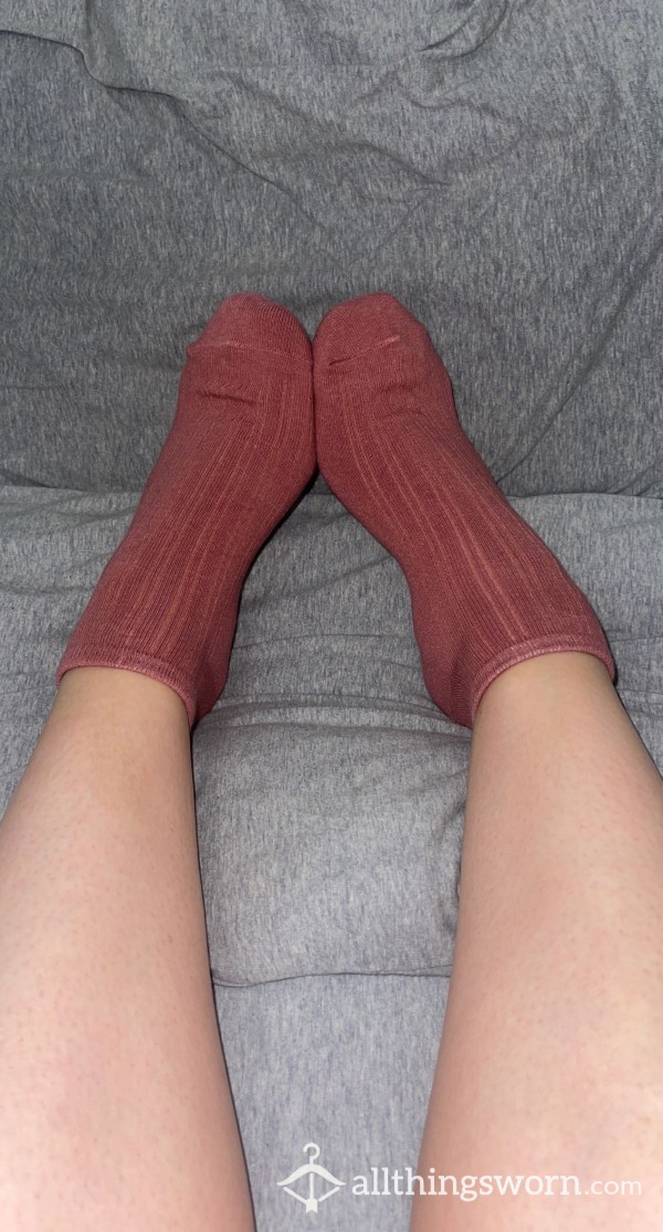 Neutral Coloured Ankle Socks