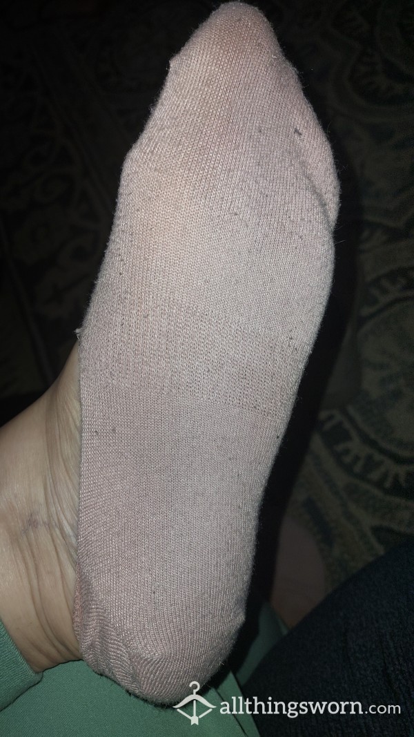 No-show Pink Socks