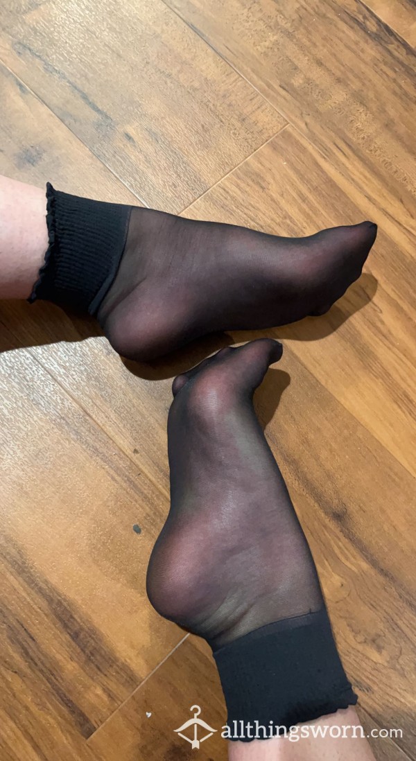 Nylon Black Socks!