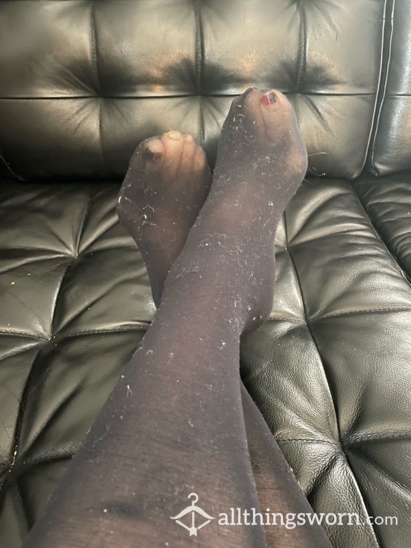 Nylons With My Filthy Demon Scent