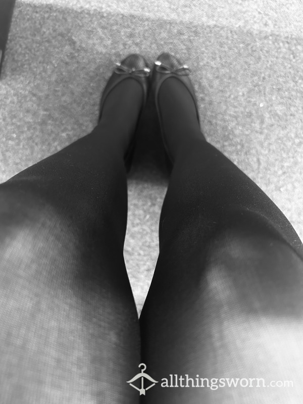 Office Dolly Shoes With Tights