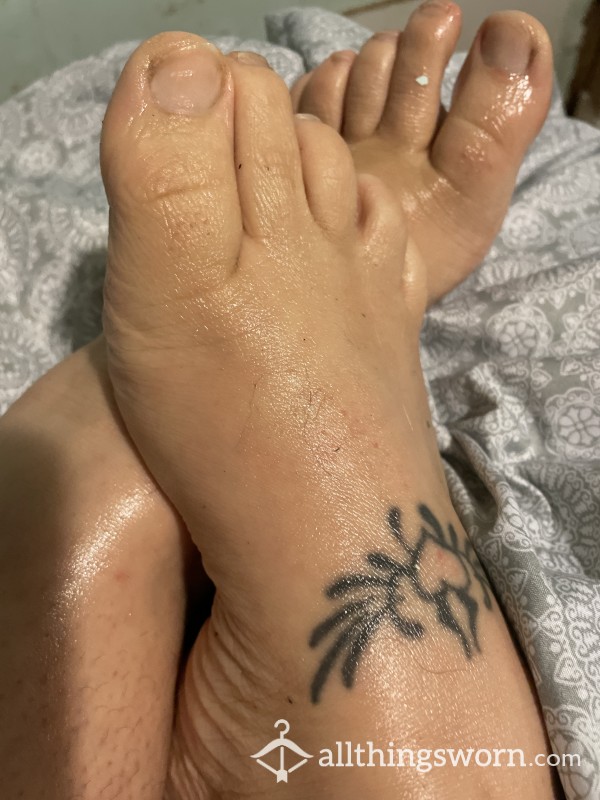 Oiled Feet