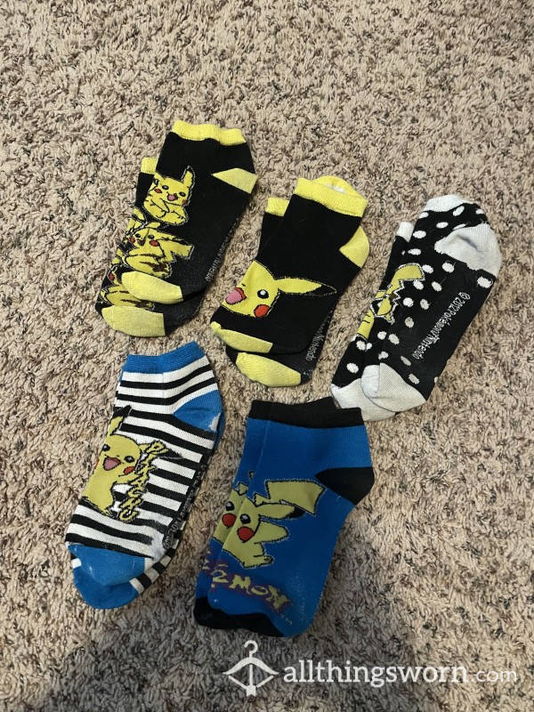 Old 2012 Pikachu Socks