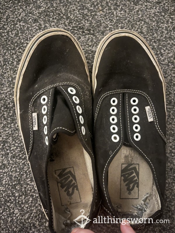 Old And Dirty Vans Size 6