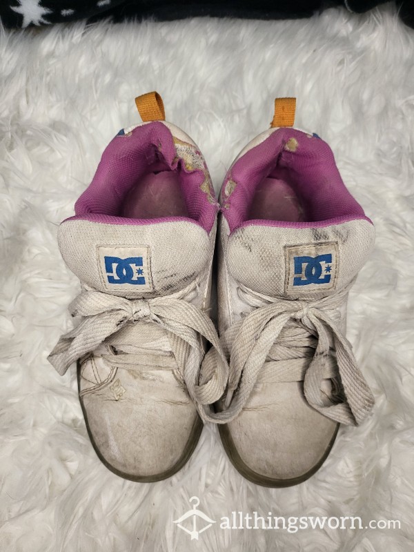 Old Beat Up DC Skate Shoes