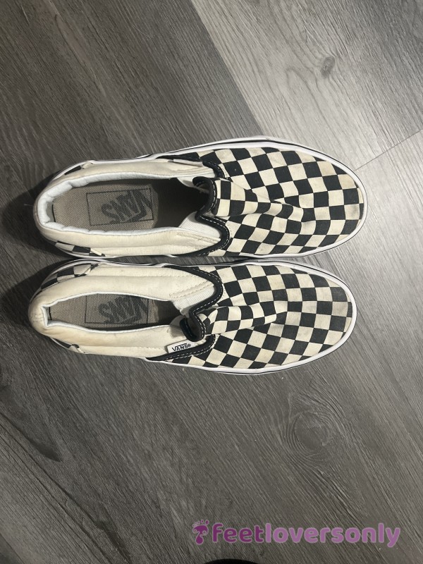 Old Checkered Vans