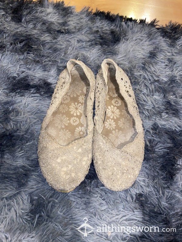 Old Cream Colored Flats