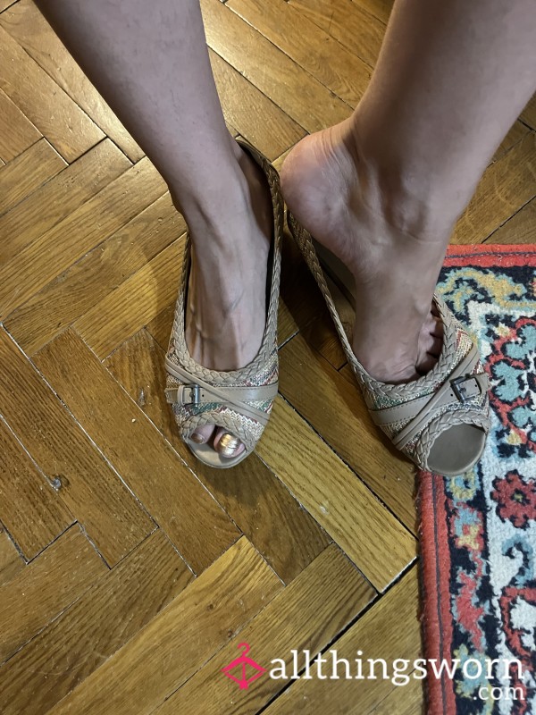 Old Peep Toe Shoes