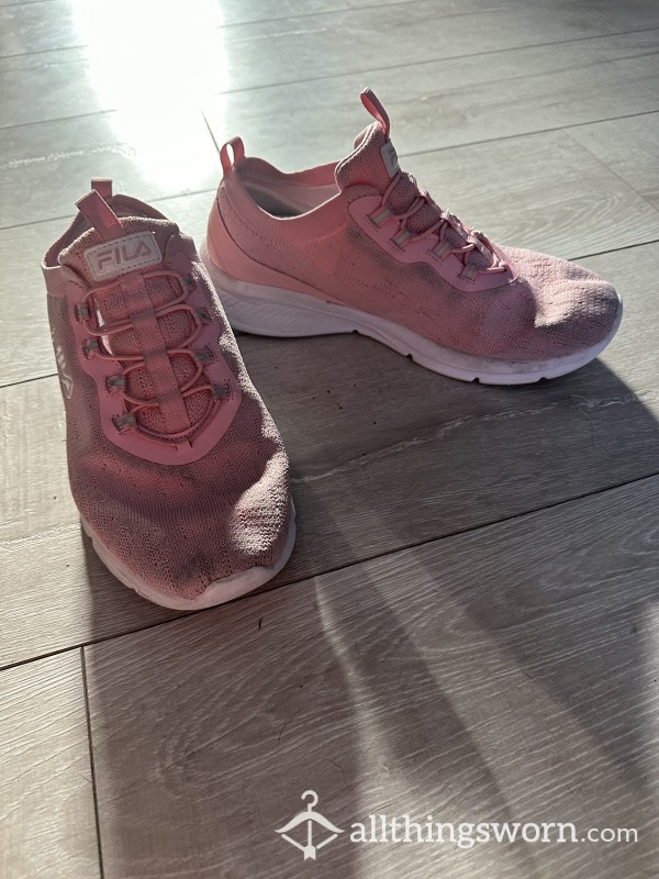Old Pink Nursing Sneakers