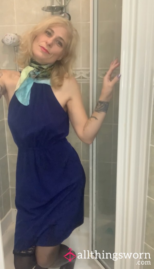 Old School Air - Hostess In Fully Clothed Shower