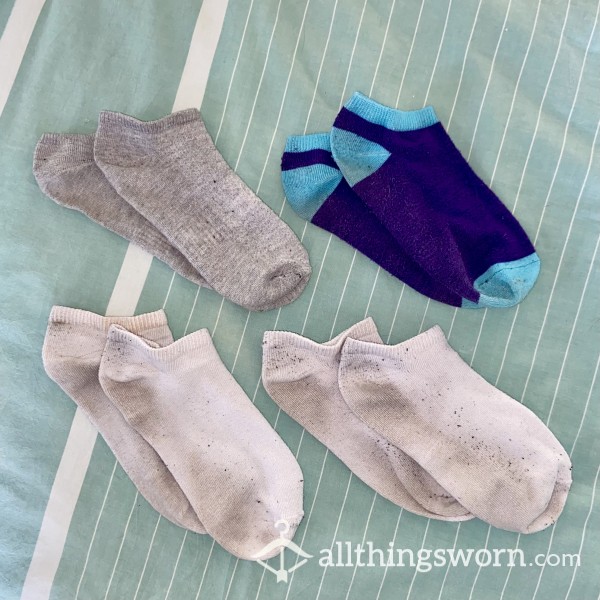 OLD, Very Used Ankle Socks 👣