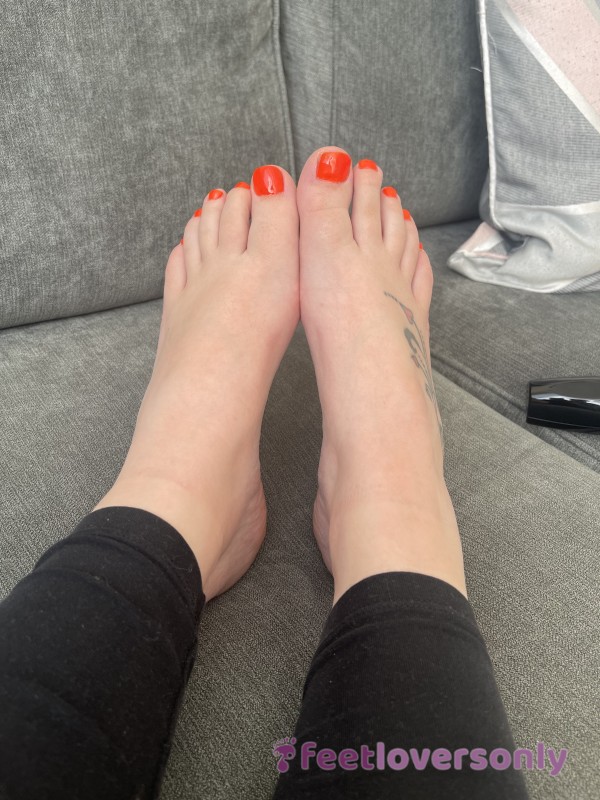 Orange Toes Feet Bundle 🧡