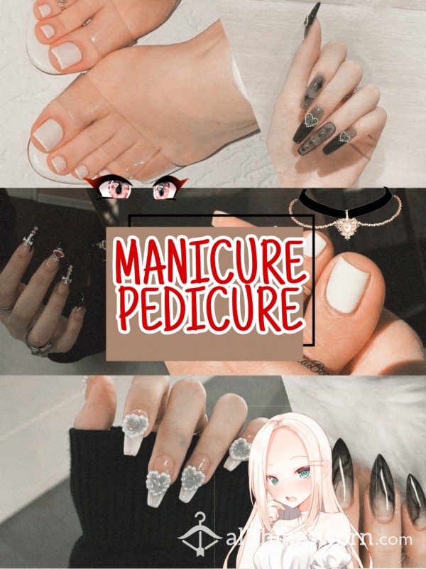 Pay My Manicure / Pedicure And... 💅🖤