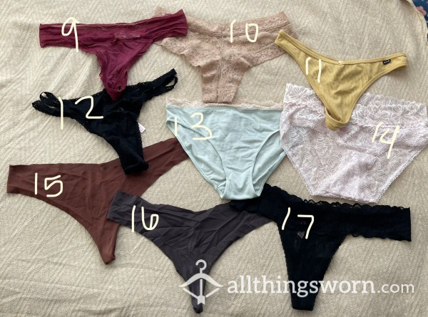 ✨Pick Your Panty/Thong✨