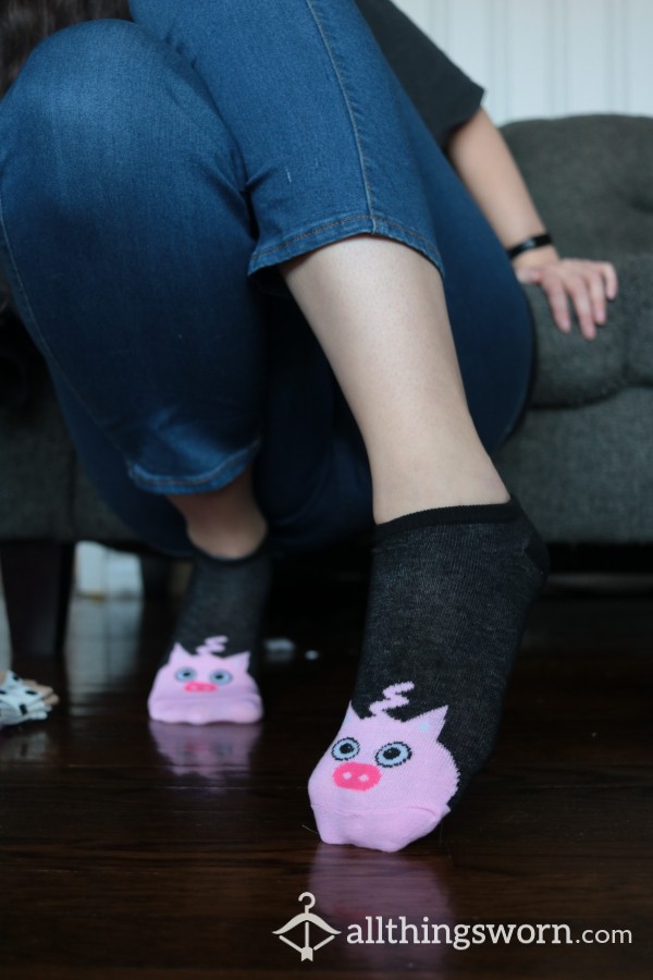Piggy Ankle Socks