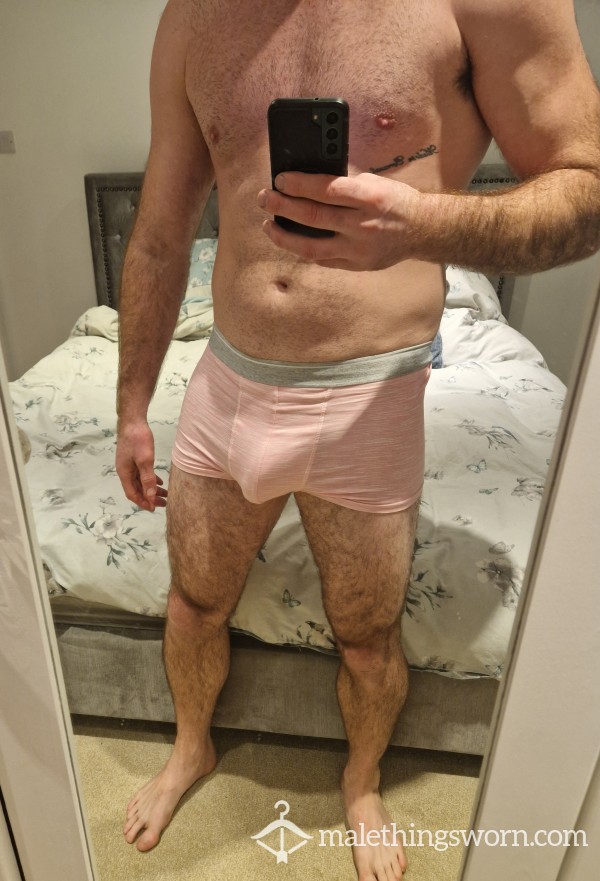 Pink 3 Day Wear Boxers