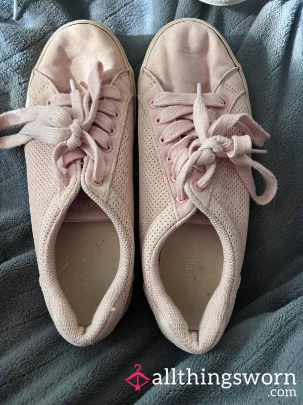 Pink Nautica Lace Up Shoes