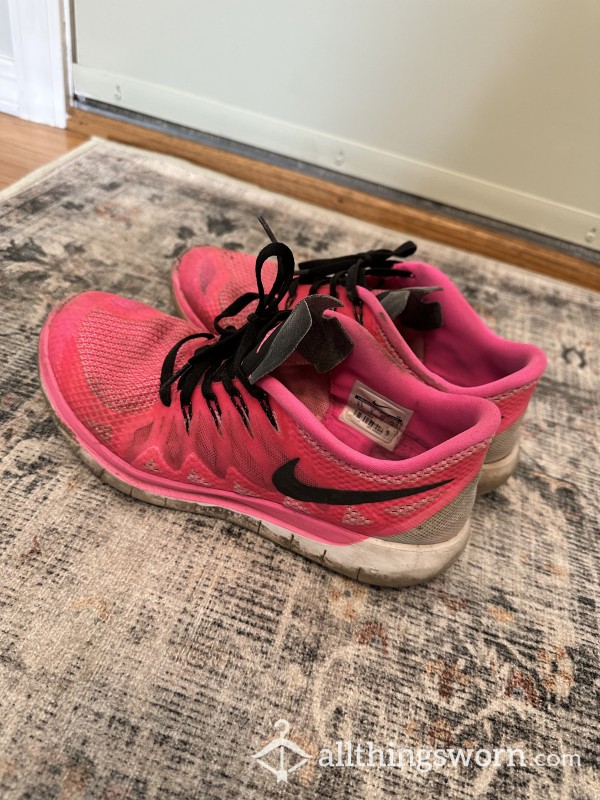 Pink Nikes Worn Since 2015