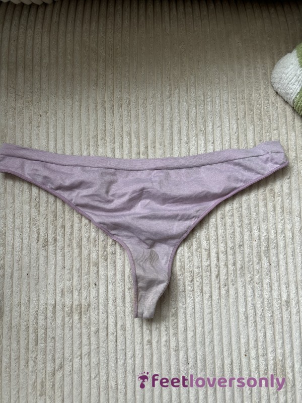 Pink Thong 1 Day Wear With Work Out