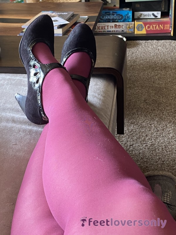 Pink Tights, Black Heels