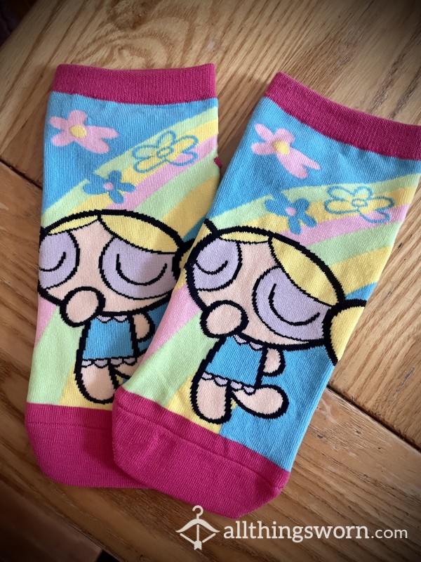 Powerpuff Girls Socks - Bubbles