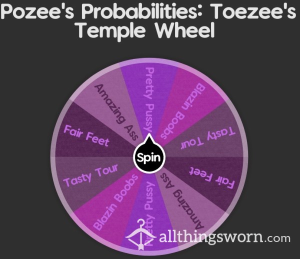 Pozee's Probabilities: Temple Exploration Wheel