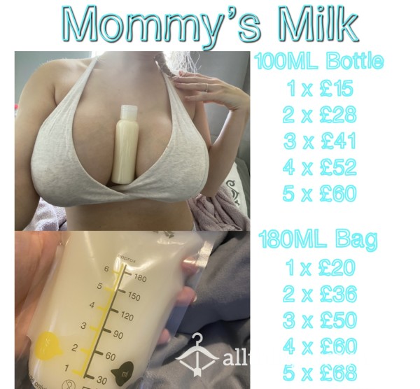 Pre Order Mommy Breast Milk 🤤