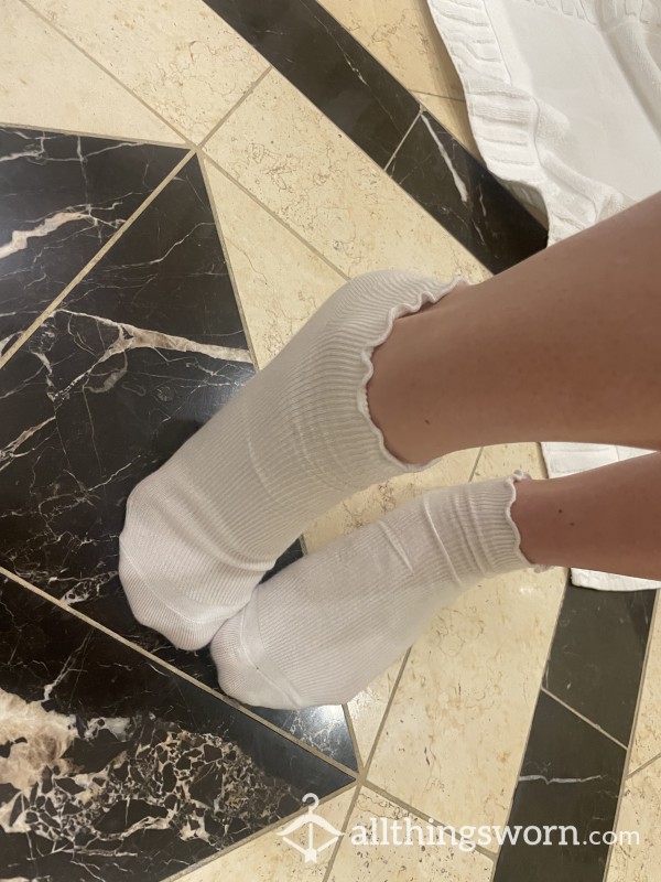 Pretty Good Girl Socks, Worn All Day And Night In Las Vegas!