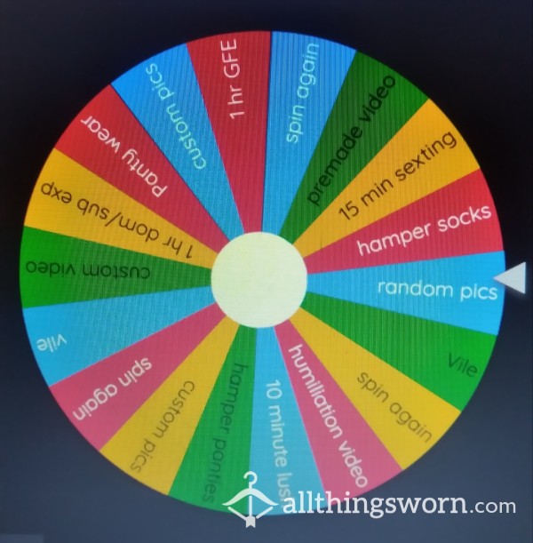 Prize Wheel 🖤