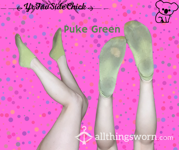 My Oldest Socks - Puke Green, Smellow Yellow, Optimal Orange